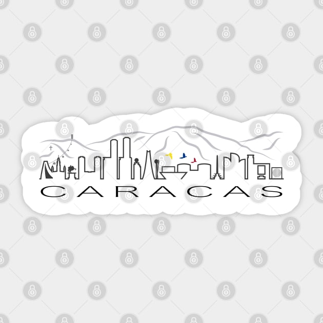 Caracas skyline Sticker by MIMOgoShopping